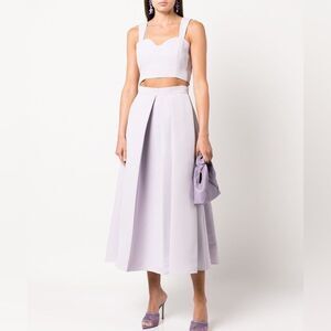 NWT Sachin & Babi Darcy Crop Top Violet Ice Size 4